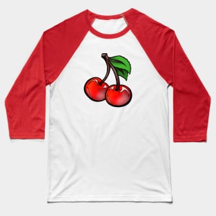 Cherries Baseball T-Shirt